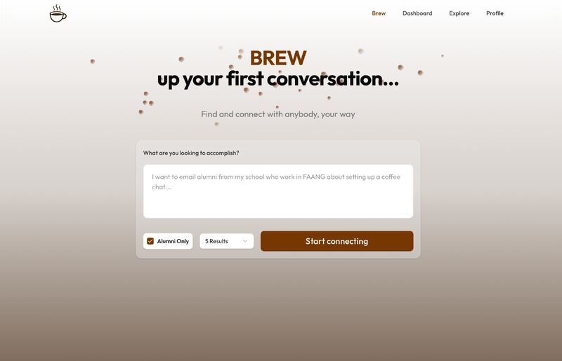 BREW | Winner of LaHacks 2025